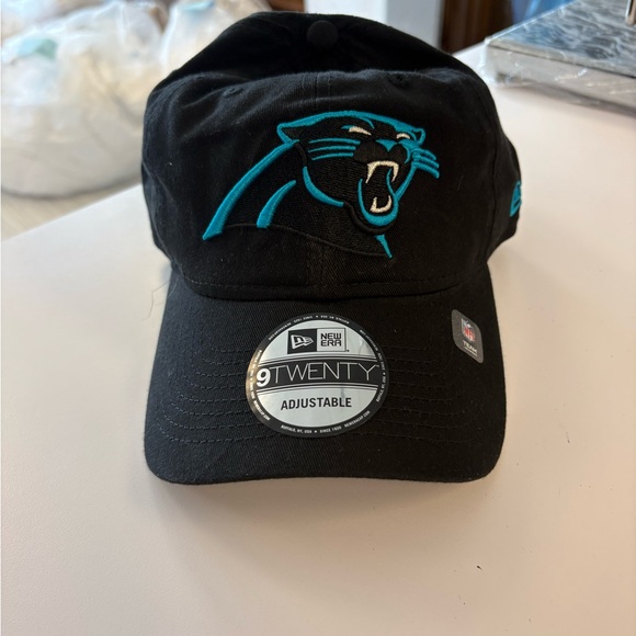 NWT Carolina Panthers Black New Era Hat - Picture 1 of 7